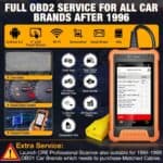Launch X431 Creader Elite – polne OBD2 funkcije za vozila po letu 1996.